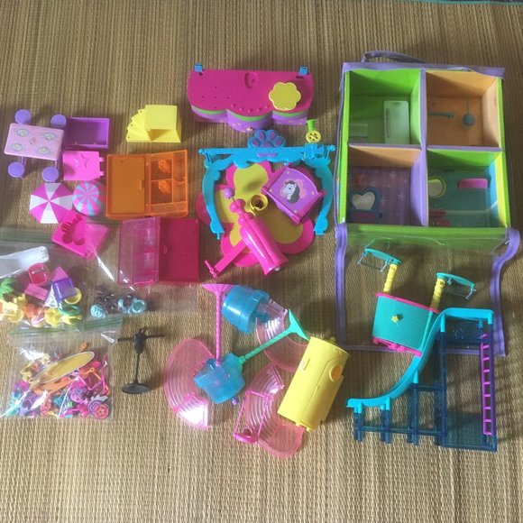 polly pocket splashin fashion pool party